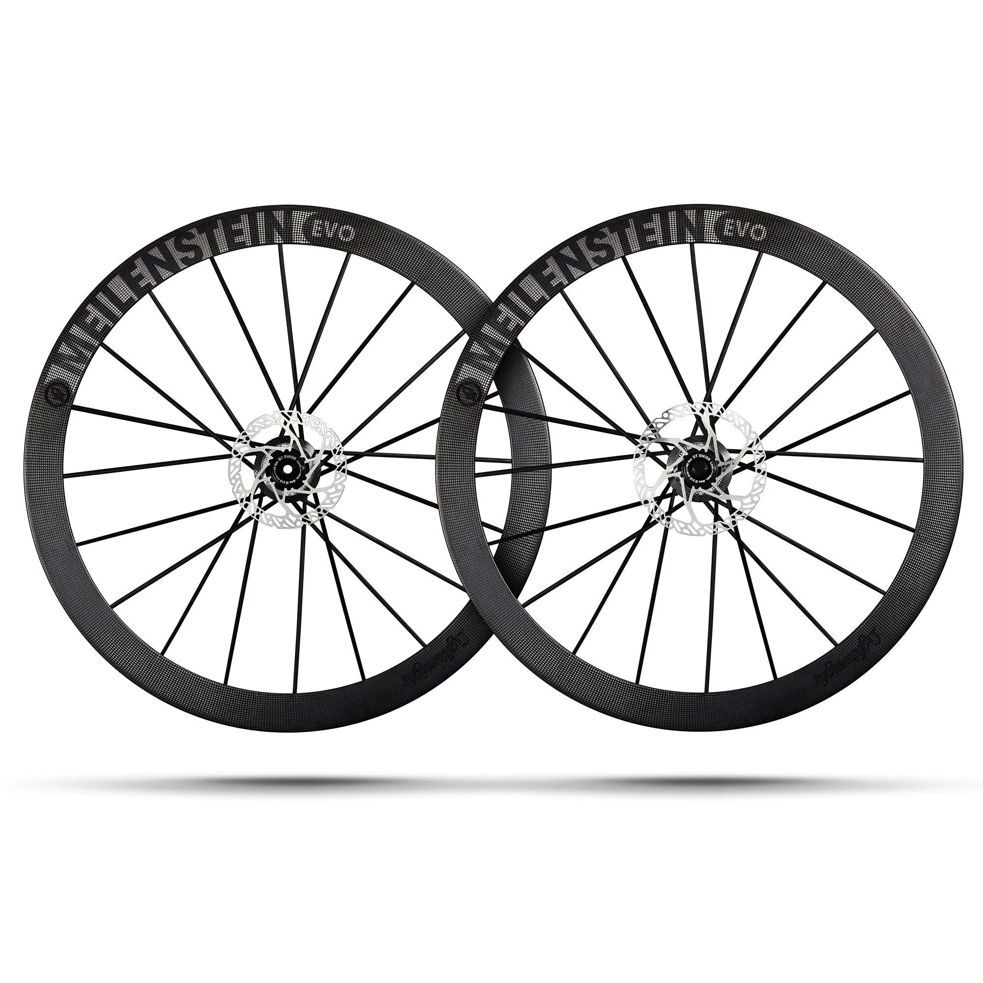 Lightweight Meilenstein EVO Disc Black Tubeless Wheelset - DEMO