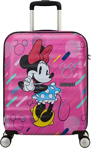 American Tourister Disney Wavebreaker Carry-On Spinner Luggage - Minnie Future Pop Hot Offer Event