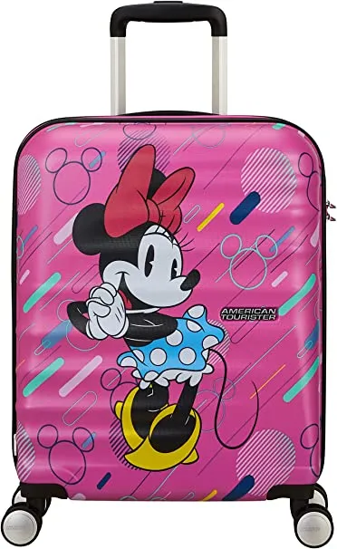 American Tourister Disney Wavebreaker Carry-On Spinner Luggage - Minnie Future Pop Hot Offer Event