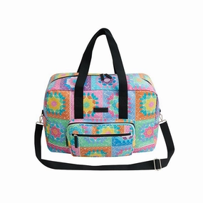 Sogood Candy Weekender Bag | Crochet Squares Clearance Sale Now