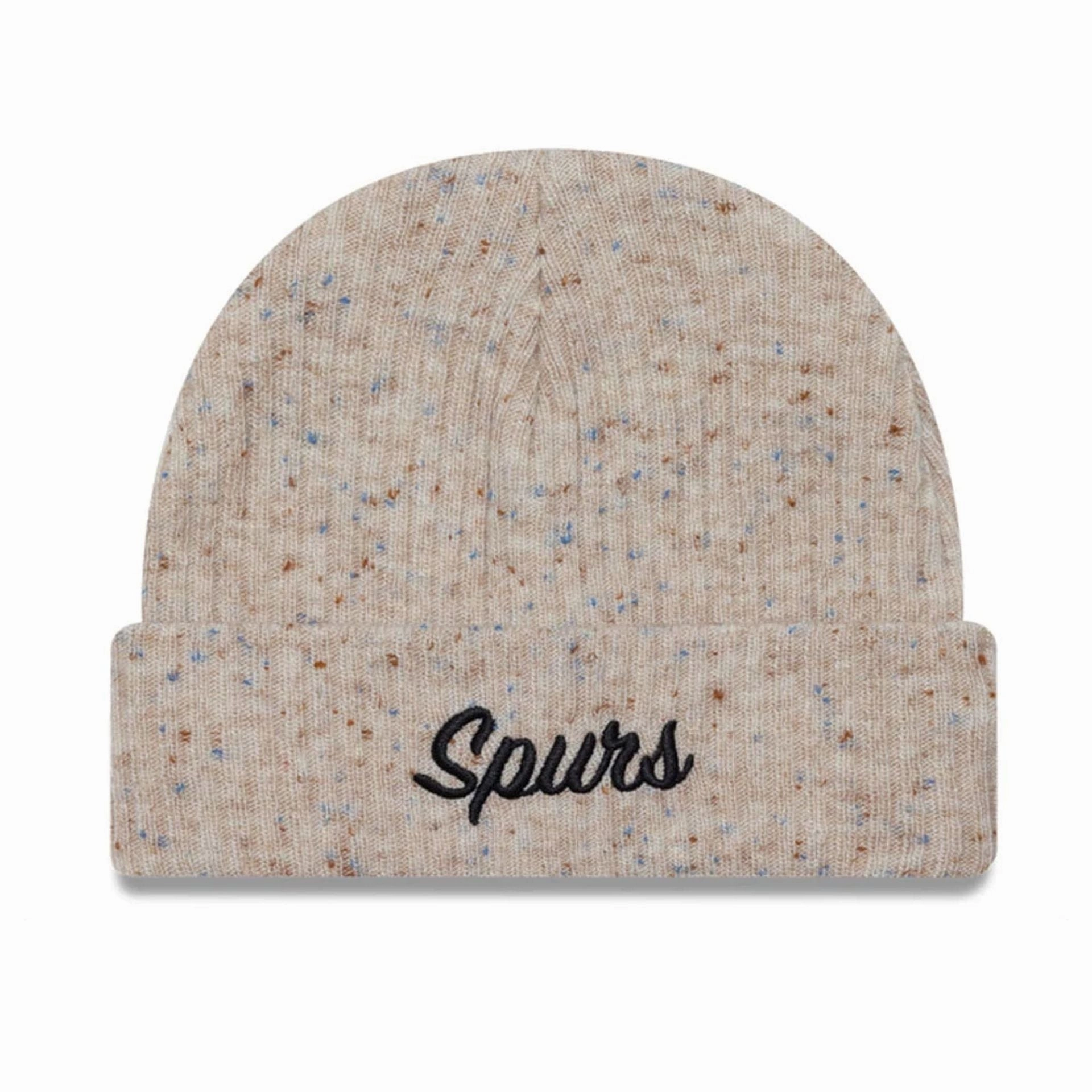 Tottenham Hotspur Fc Fleck Cream Cuff Knit Beanie Hat Exclusive Online Offer