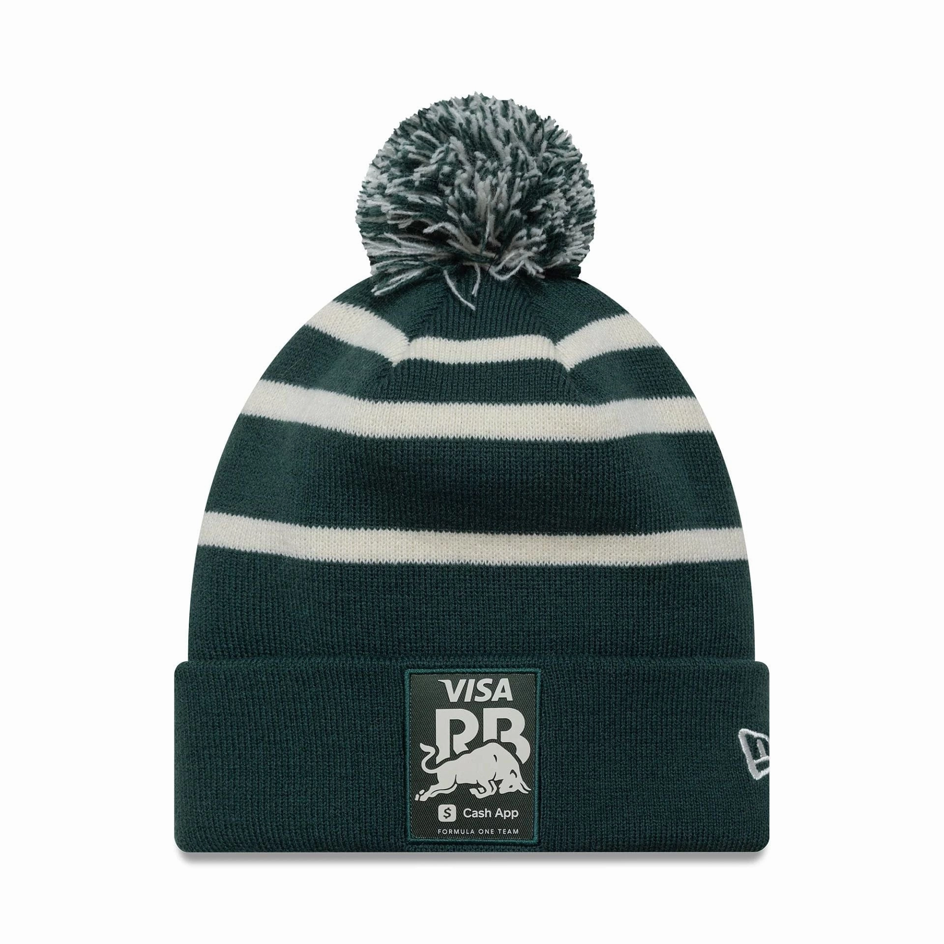 Visa Cash App Racing Bulls Dark Green Sport Knit Beanie Hat Price Drop Alert Online Deal Frenzy