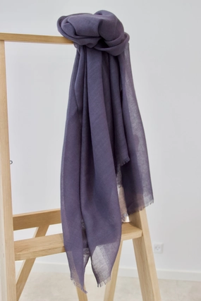 Shop Today Save Grey Scarf In 100% Lambswool