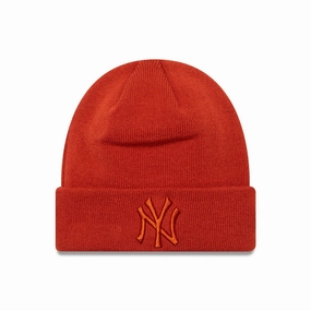 Shop Smart Deals New York Yankees League Essential Dark Orange Cuff Knit Beanie Hat