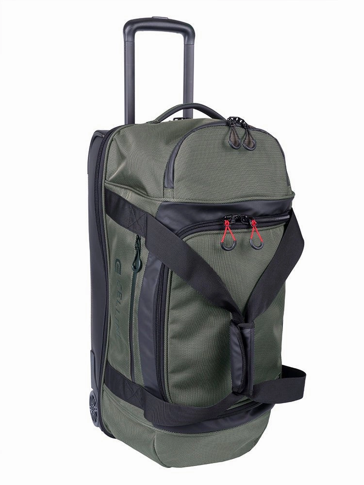MustHave Steals Gift Ideas Galore Cellini Xplorer Medium Double Decker Trolley Duffel | Green