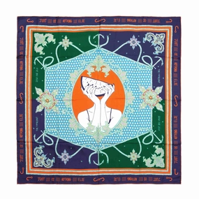 Big Hot Sale Just Us, Nothing Else Silk Scarf
