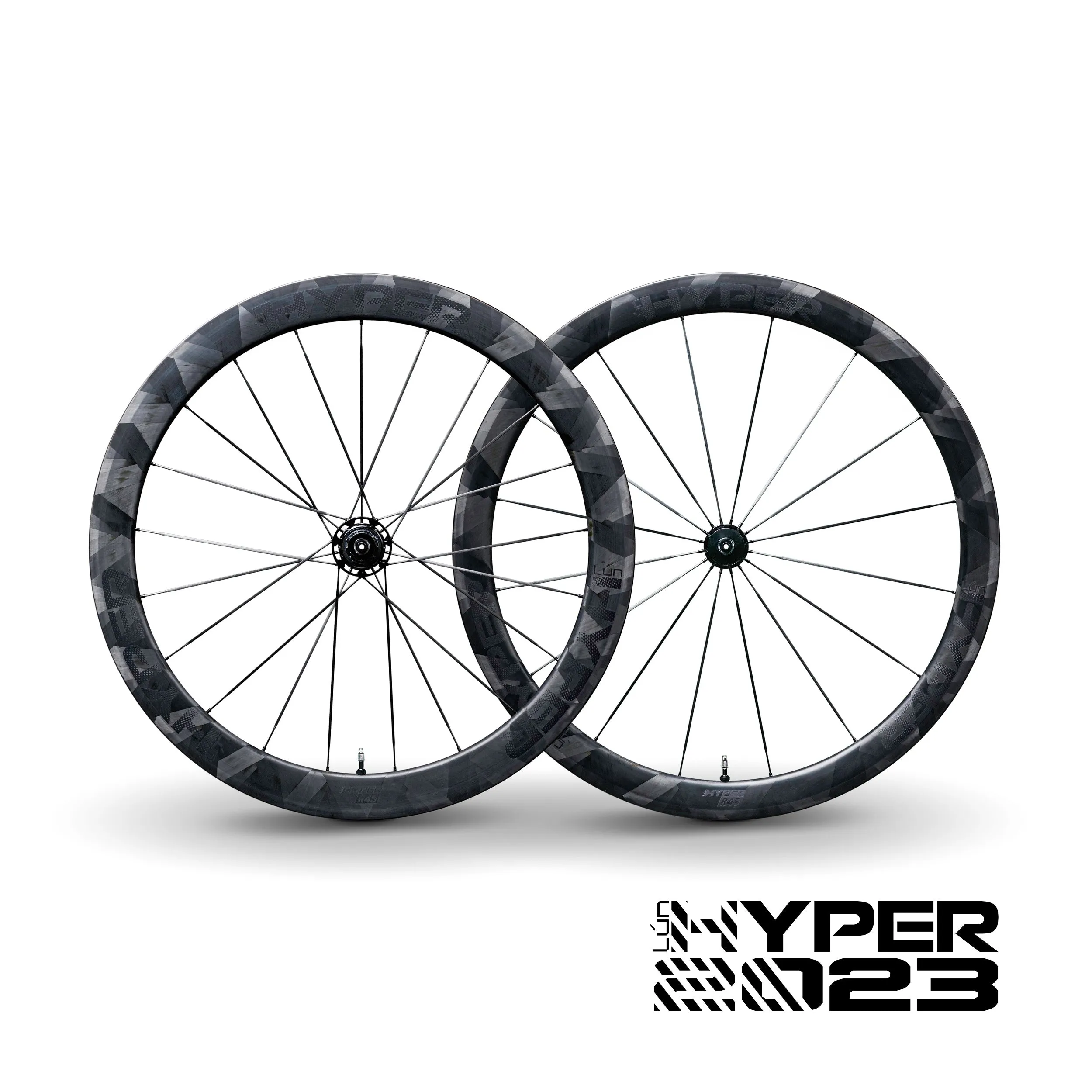 Ln: HYPER Gen2 R45 (46mm & 54mm) Rim Brake Carbon Wheelset