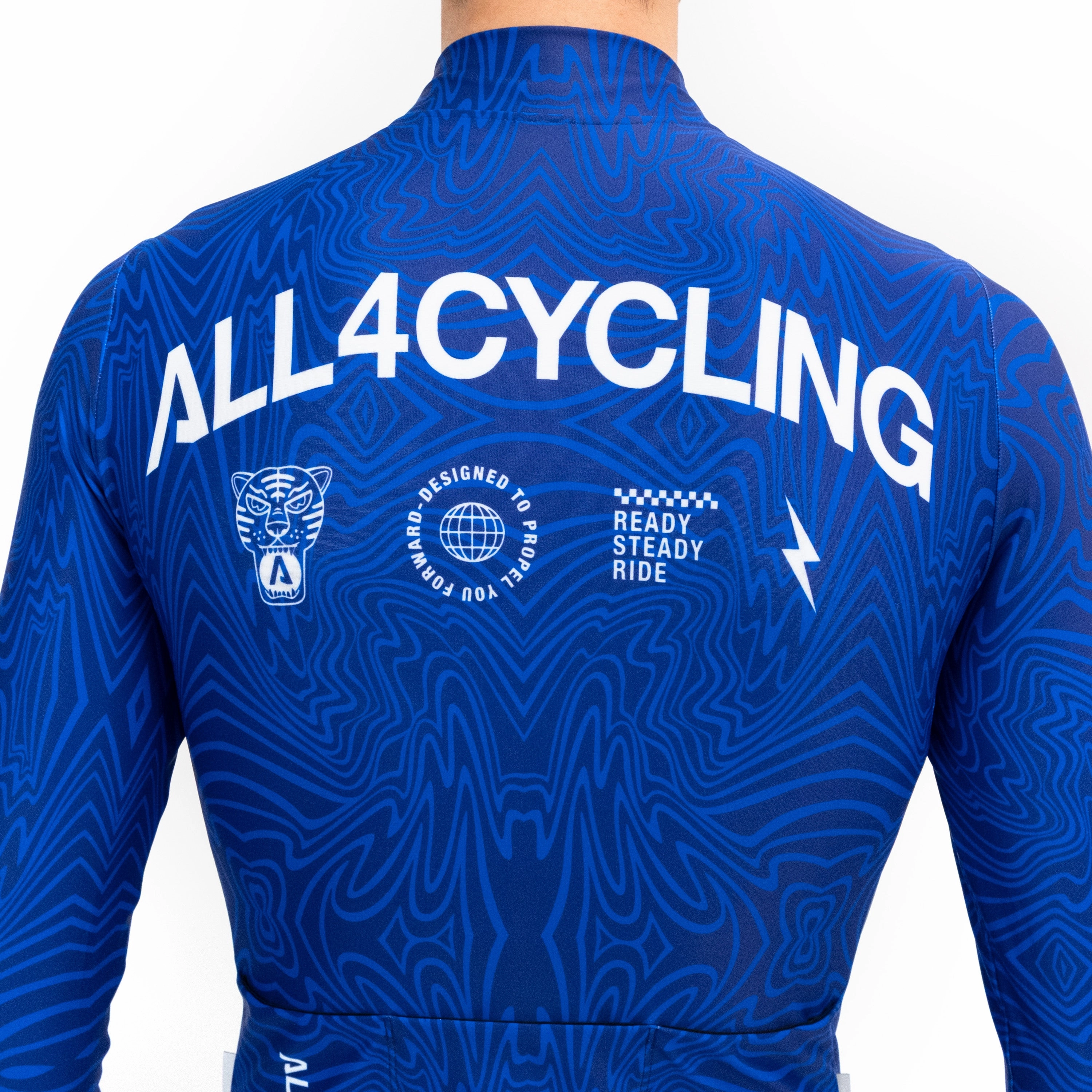 Long sleeve jersey All4cycling Team - The Tiger