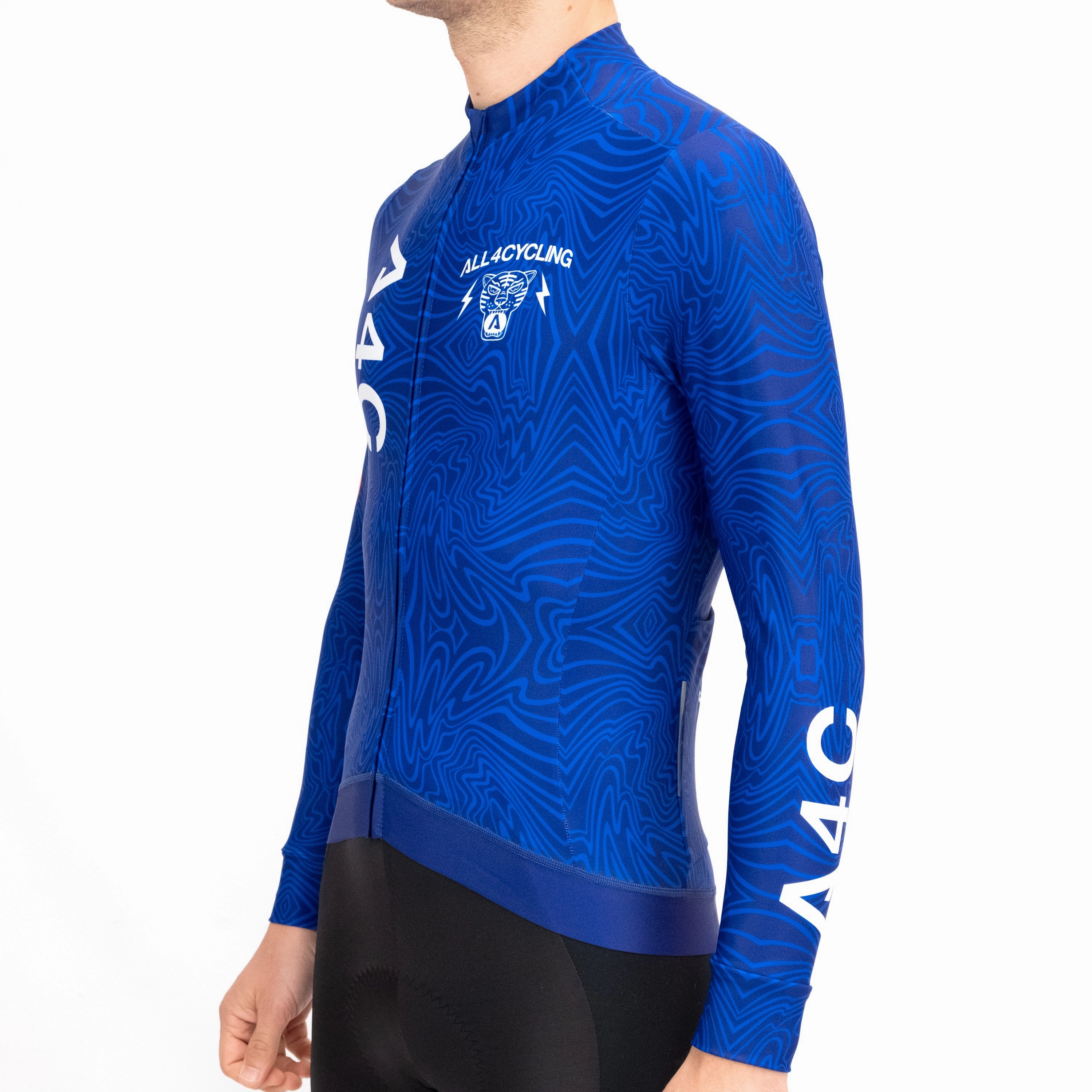 Long sleeve jersey All4cycling Team - The Tiger