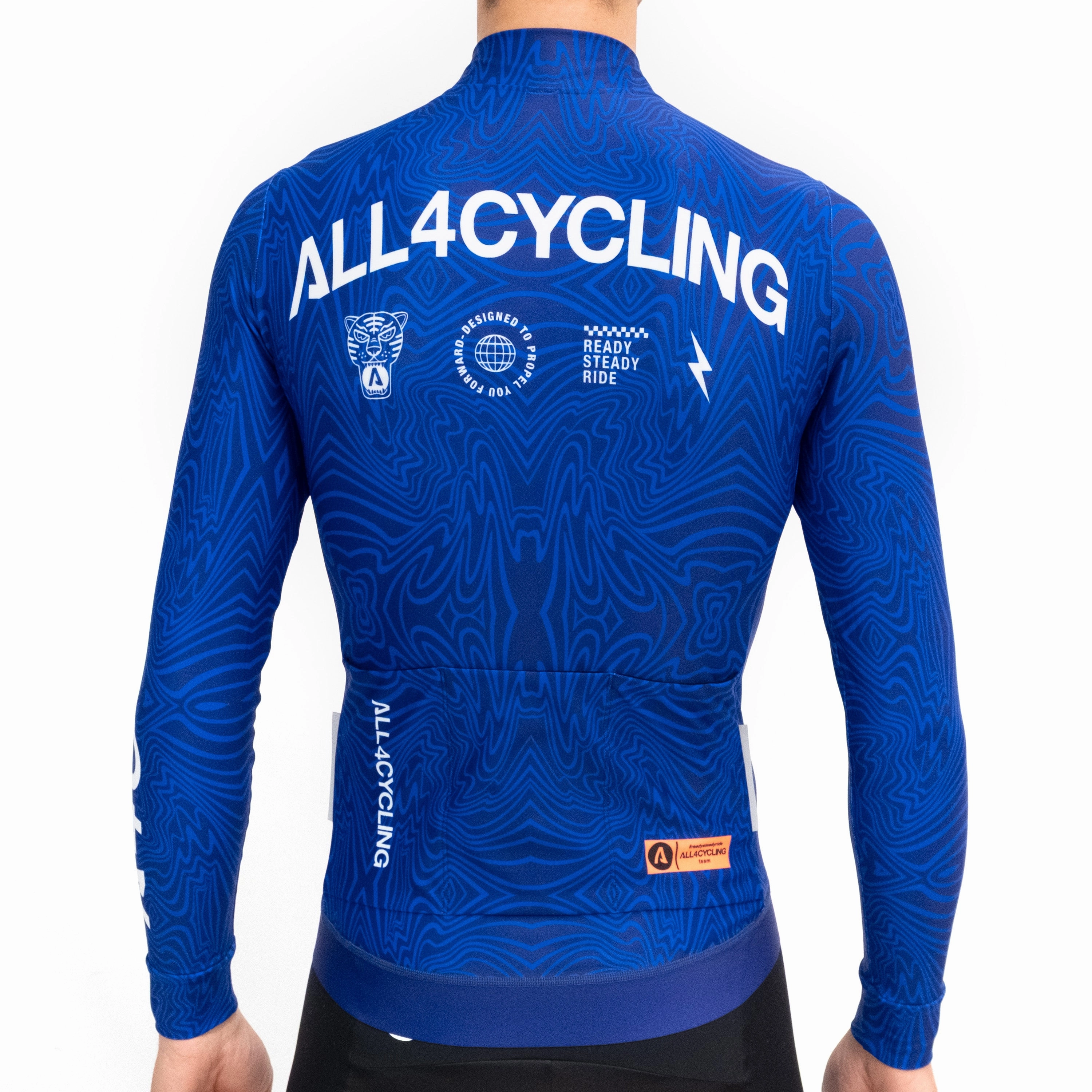 Long sleeve jersey All4cycling Team - The Tiger