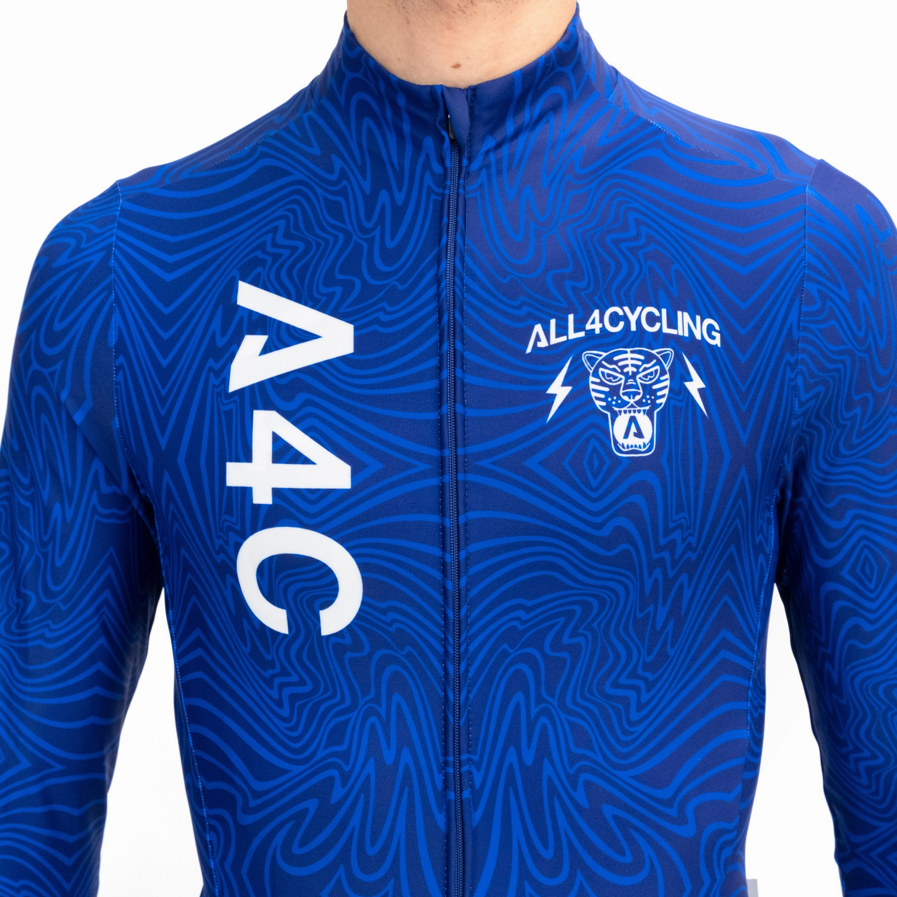 Long sleeve jersey All4cycling Team - The Tiger