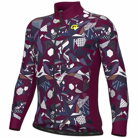 Long sleeve shirt Ale PRAGMA Over - Bordeaux 