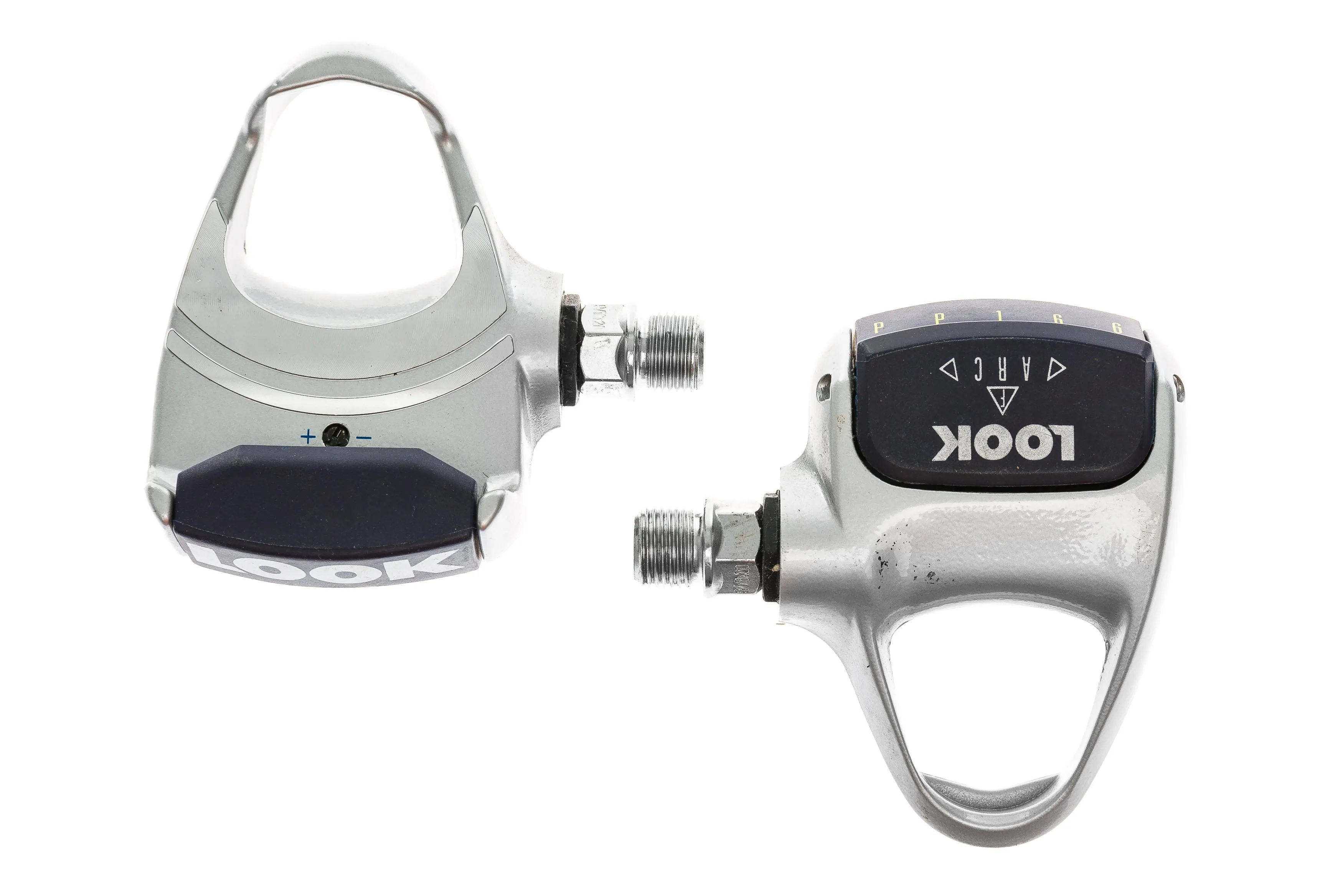 Look PP 166 Pedals Clipless Silver/Purple