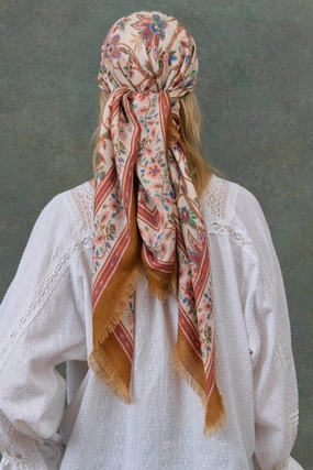 Louise Misha Mekness Printed Scarf Dont Miss This Steal