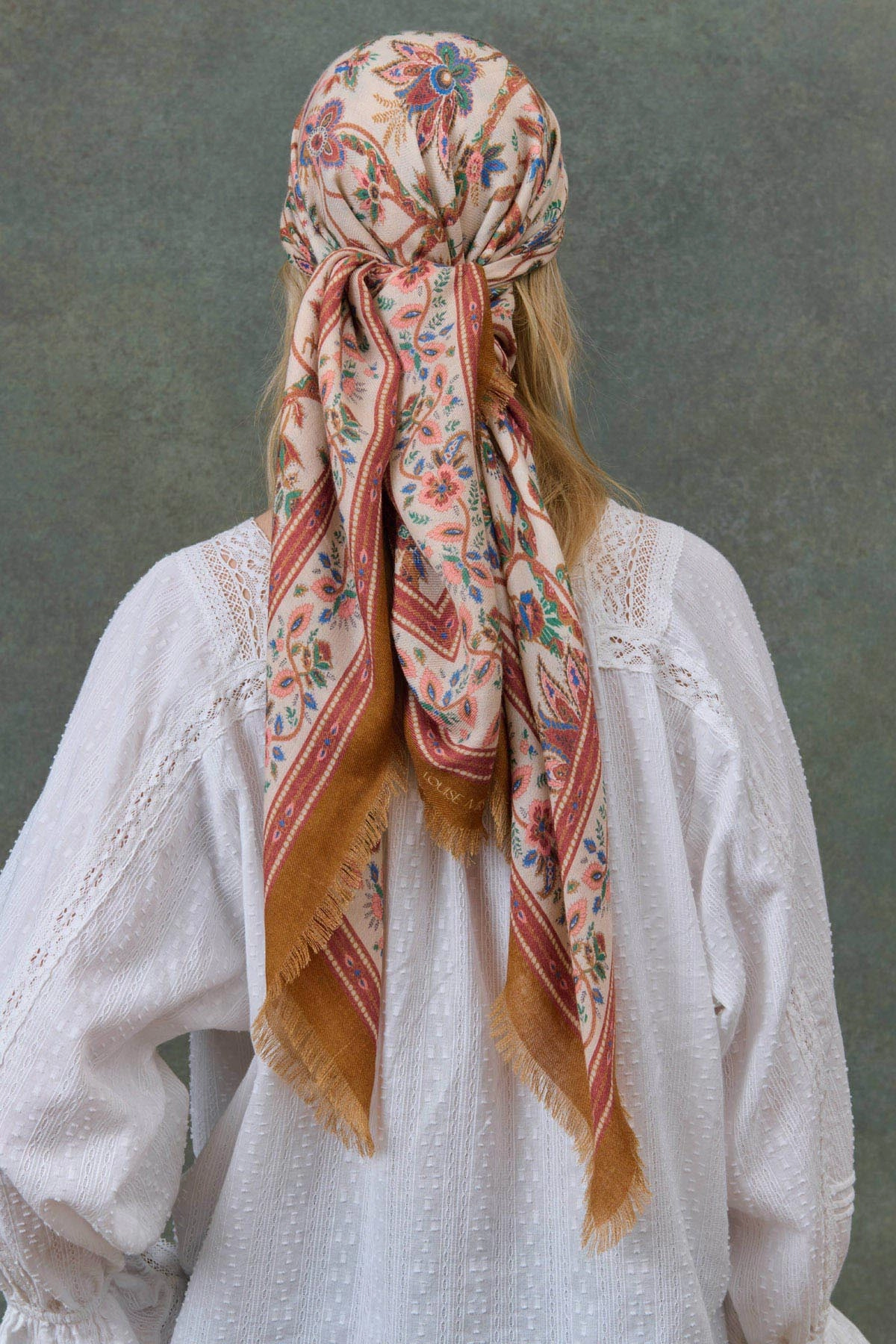 Louise Misha Mekness Printed Scarf Dont Miss This Steal