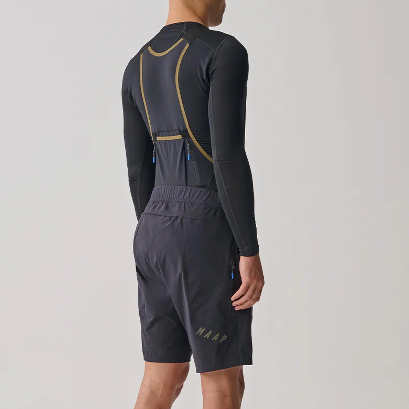 Maap Alt_Road Cargo Liner bib shorts - Black
