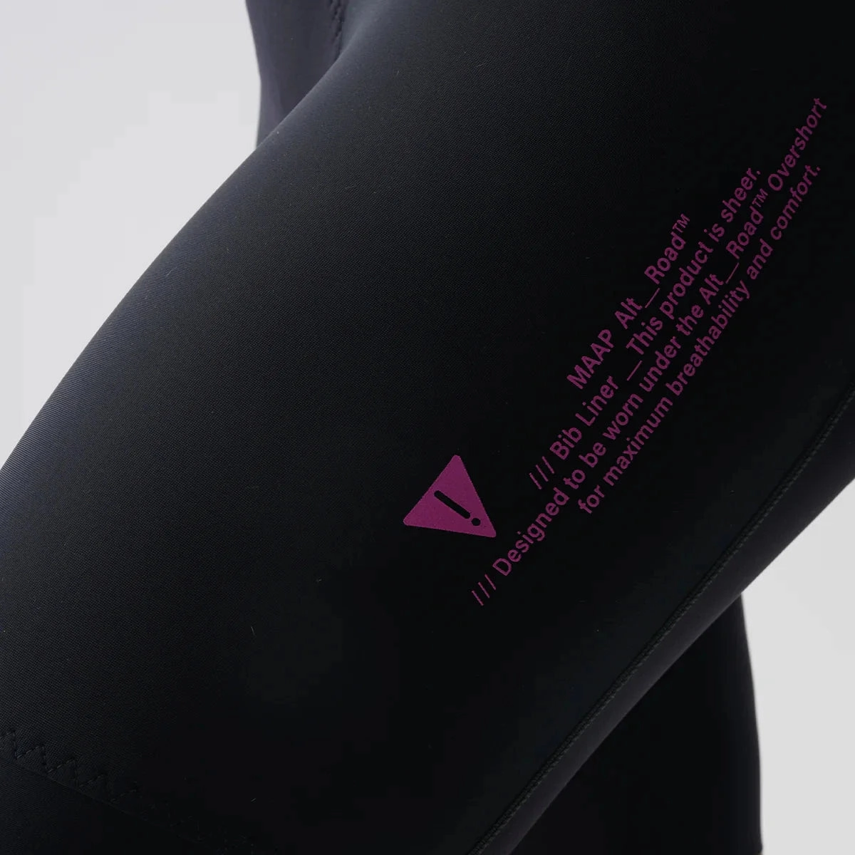 Maap Alt_Road Cargo Liner women bib short - Black