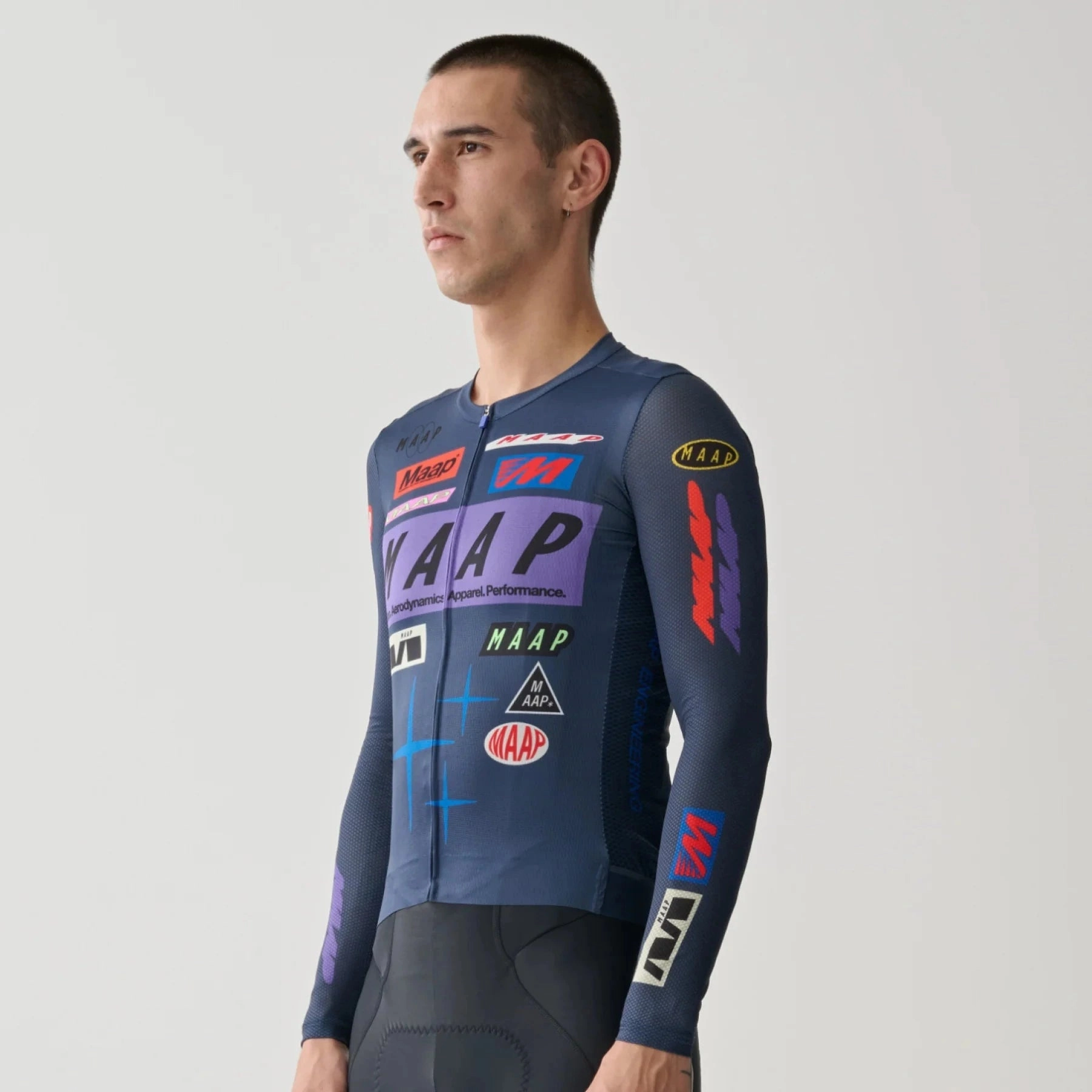 Maap Drome Pro Air 3.0 long sleeve jersey - Blue