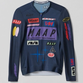 Maap Drome Pro Air 3.0 long sleeve jersey - Blue