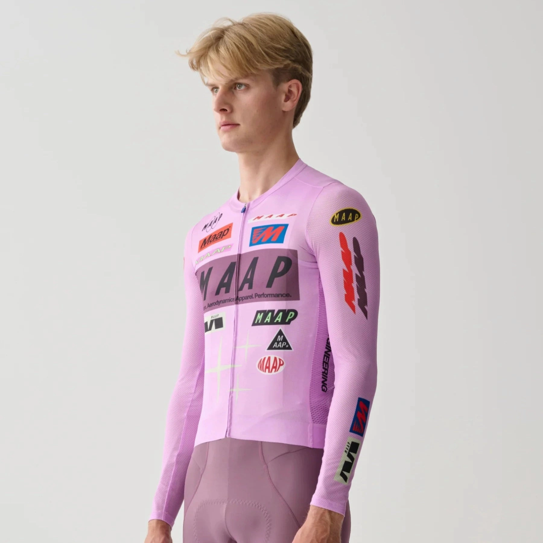 Maap Drome Pro Air 3.0 long sleeve jersey - Purple