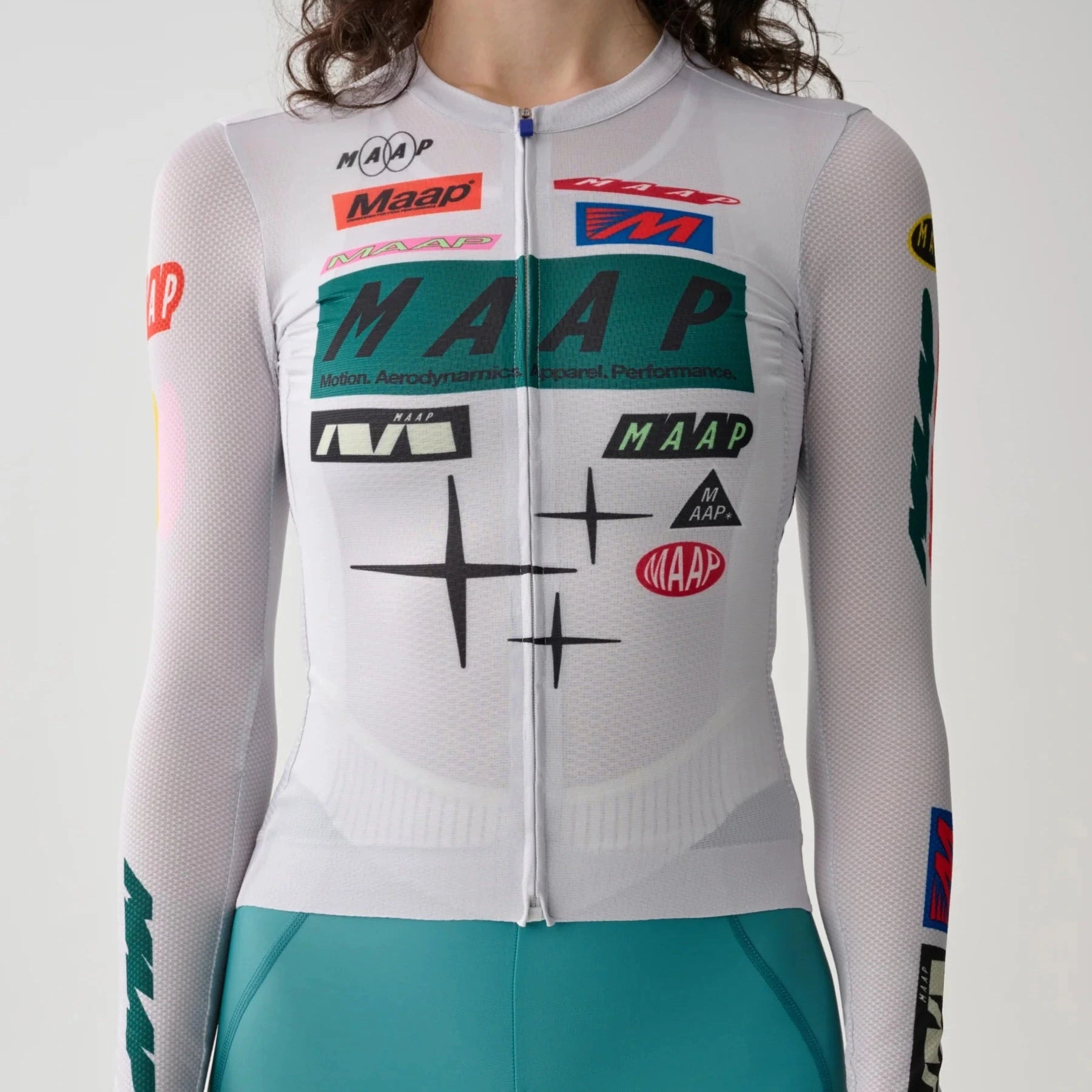 Maap Drome Pro Air 3.0 woman long sleeve jersey - Grey