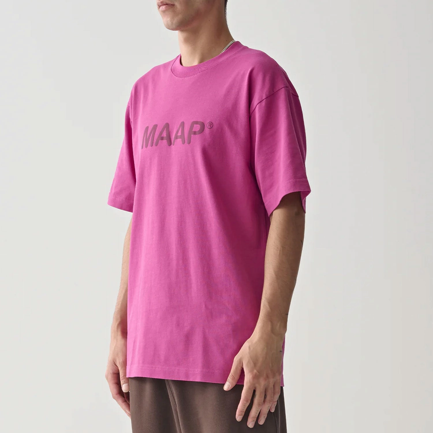 Maap Essentials Text T-Shirt - Pink