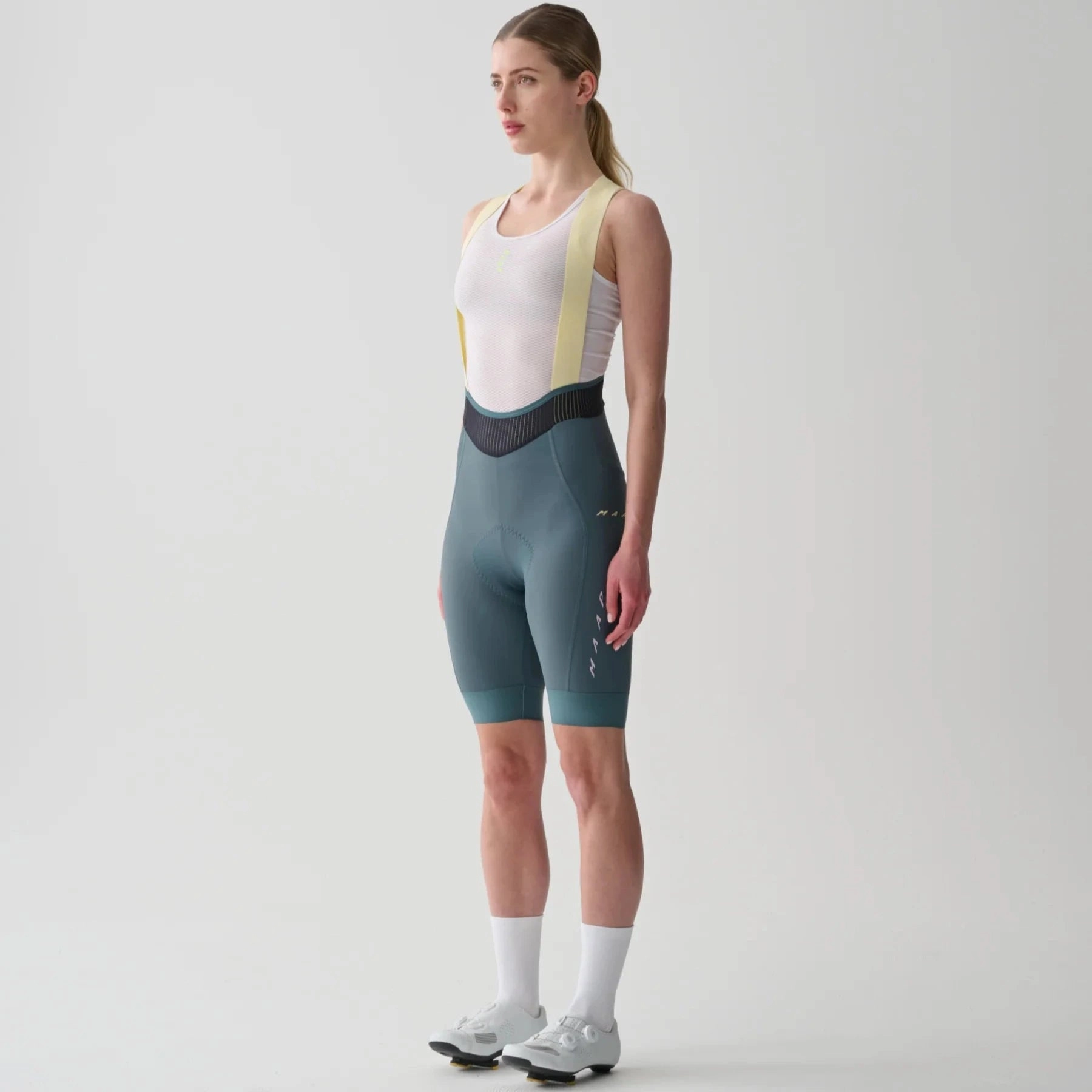 Maap Level Team Short women bibshort - Green
