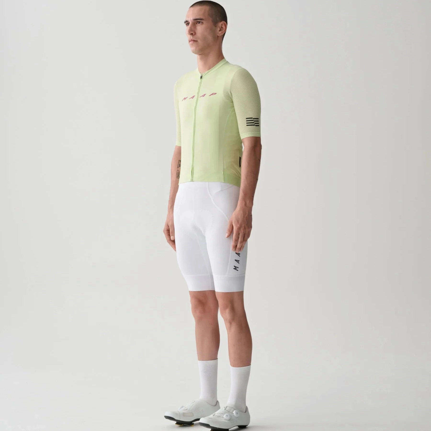 Maap Team Evo Cargo bibshort - White
