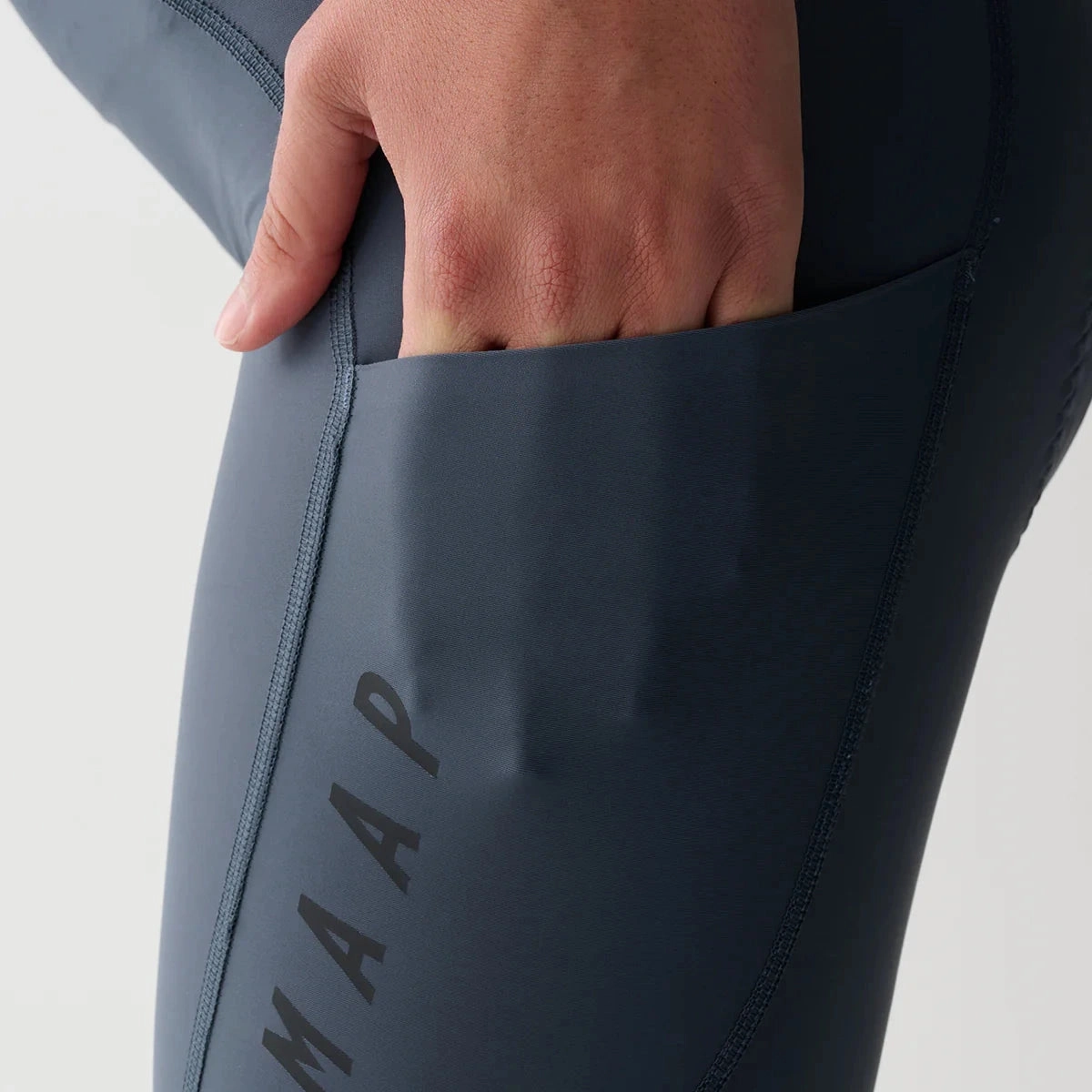 Maap Team Evo Thermal Cargo woman bib tight - Blue