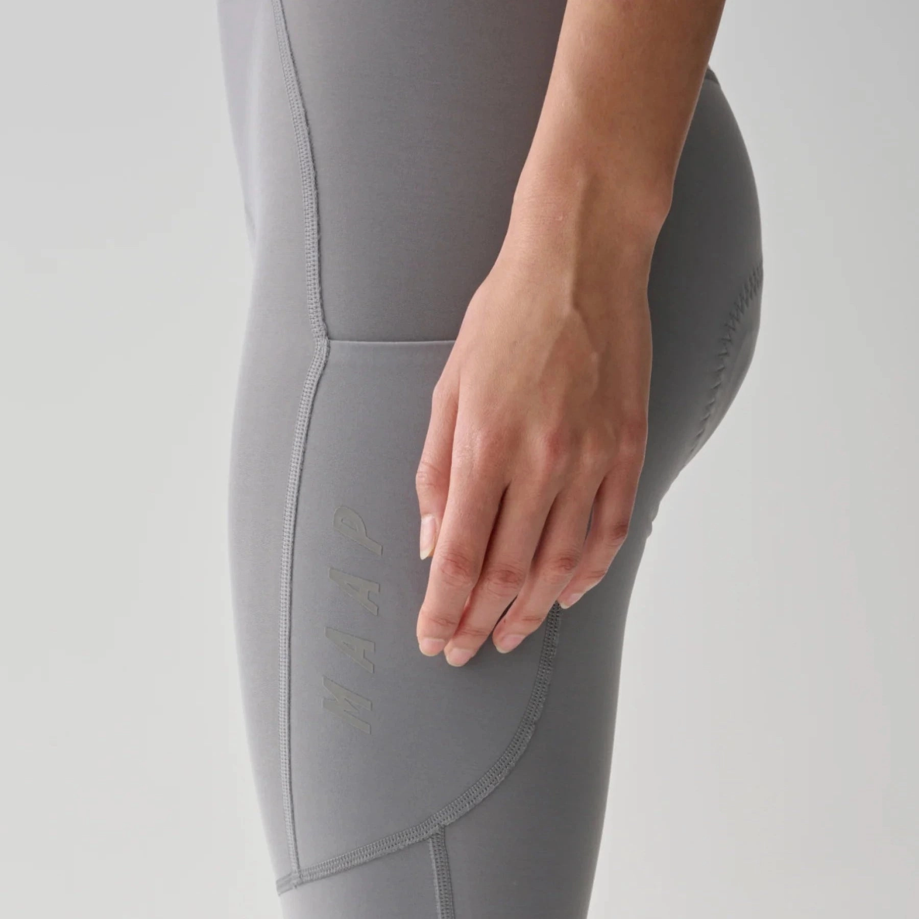 Maap Team Evo Thermal Cargo woman bib tight - Grey