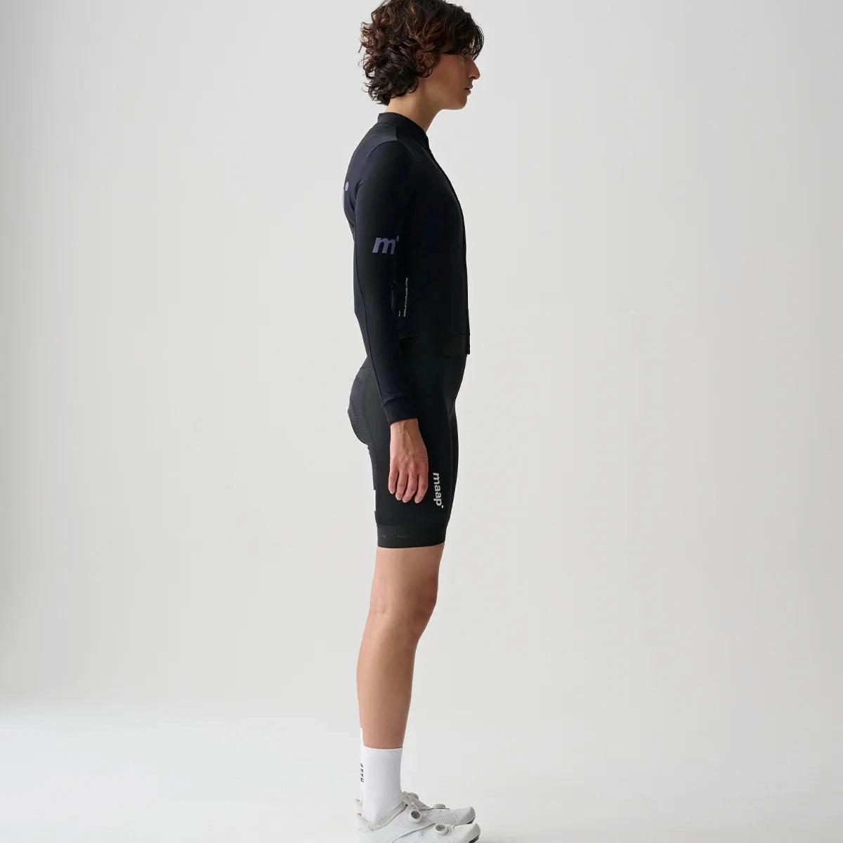 Maap Training Thermal long sleeve woman jersey - Black Purple