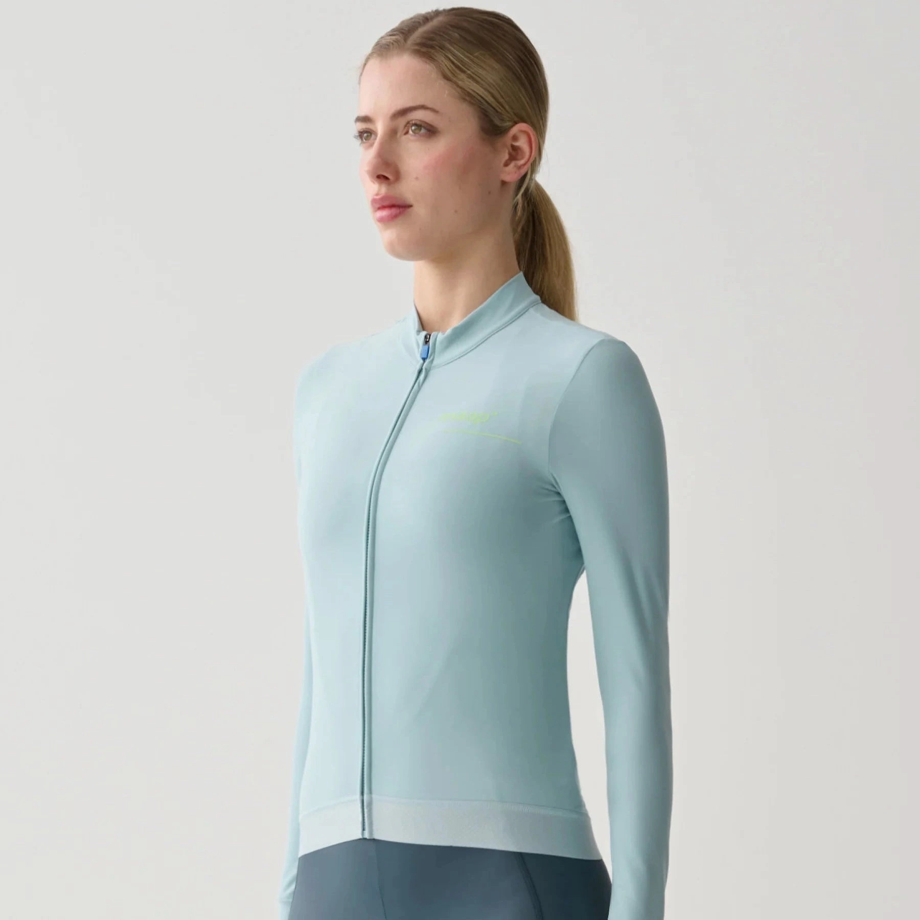 Maap Training Thermal long sleeve woman jersey - Light blue