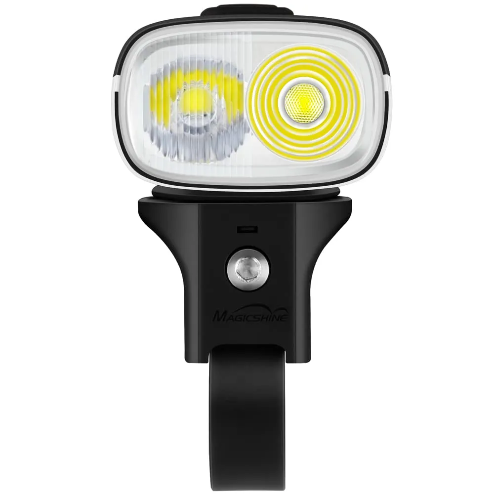 MagicShine Ray 1600, Unisex Adult Bicycle Front Light, Black (Black), 96 x 41 x 27 mm