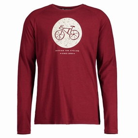 Maloja MutagnardM long sleeves t-Shirt - Red