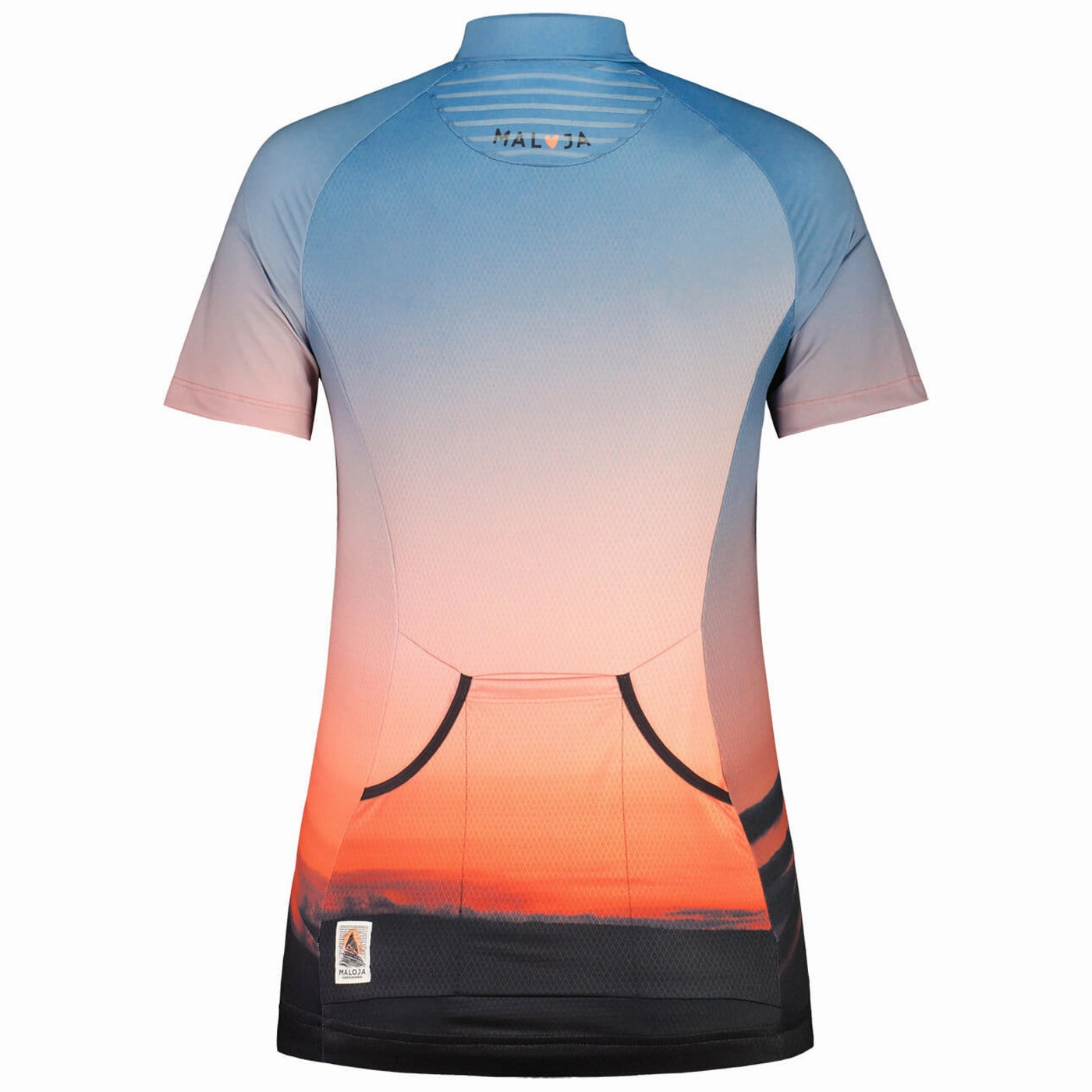 Maloja Ronda 1/2 woman jersey - Orange