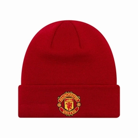 Manchester United Fc Youth Red Cuff Knit Beanie Hat MustHave Steals