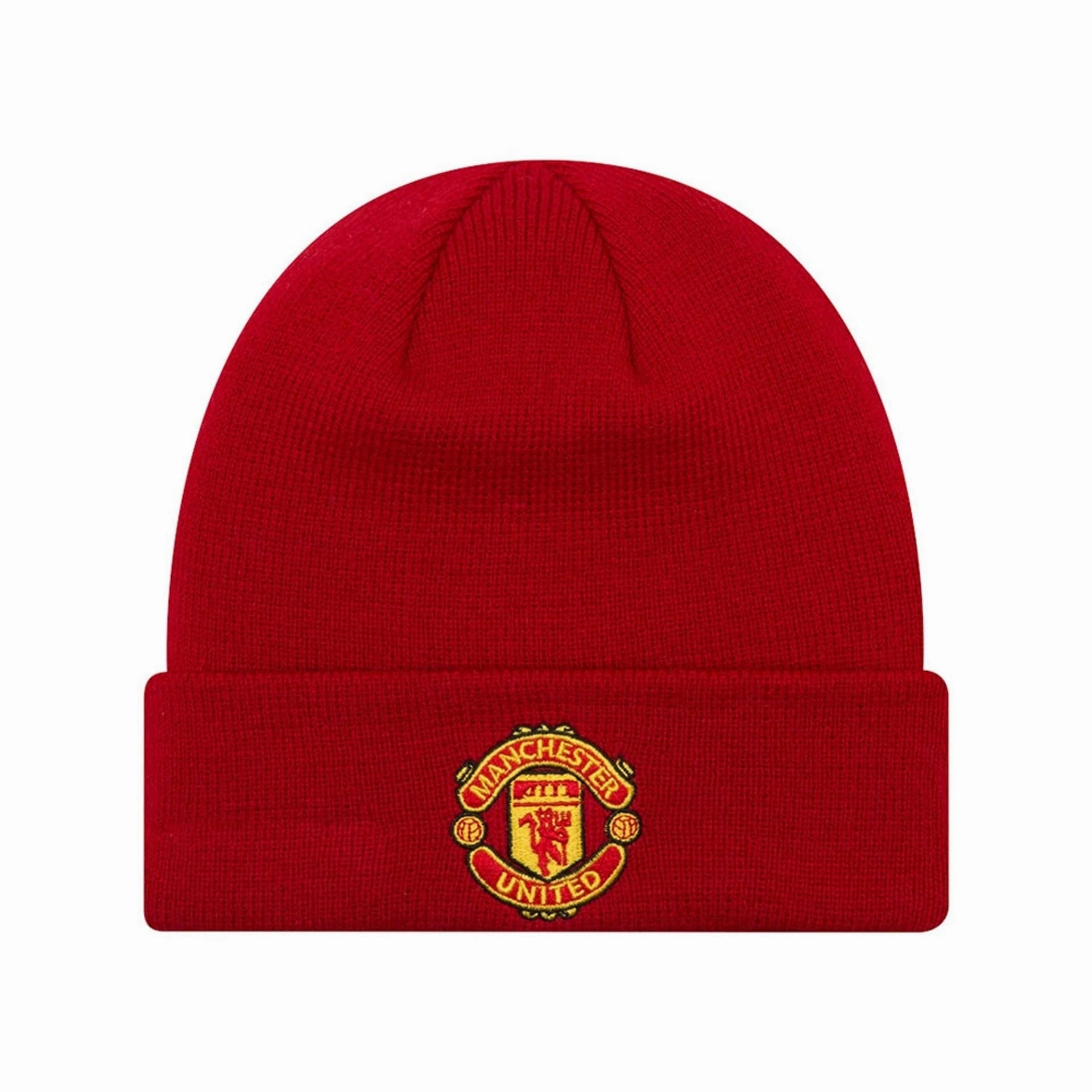 Manchester United Fc Youth Red Cuff Knit Beanie Hat MustHave Steals