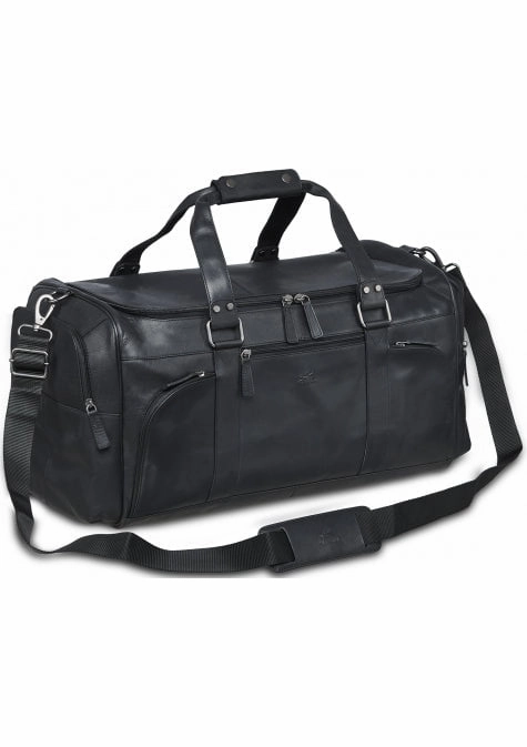Shop the Best Deals Mancini Buffalo Collection Leather Duffle Bag