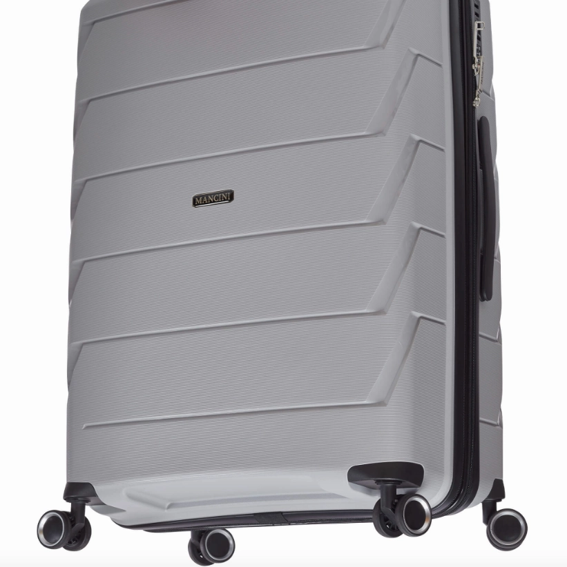 Mancini Melbourne Collection Expandable 20" Spinner Carry-On Luggage Hot Pick Sale