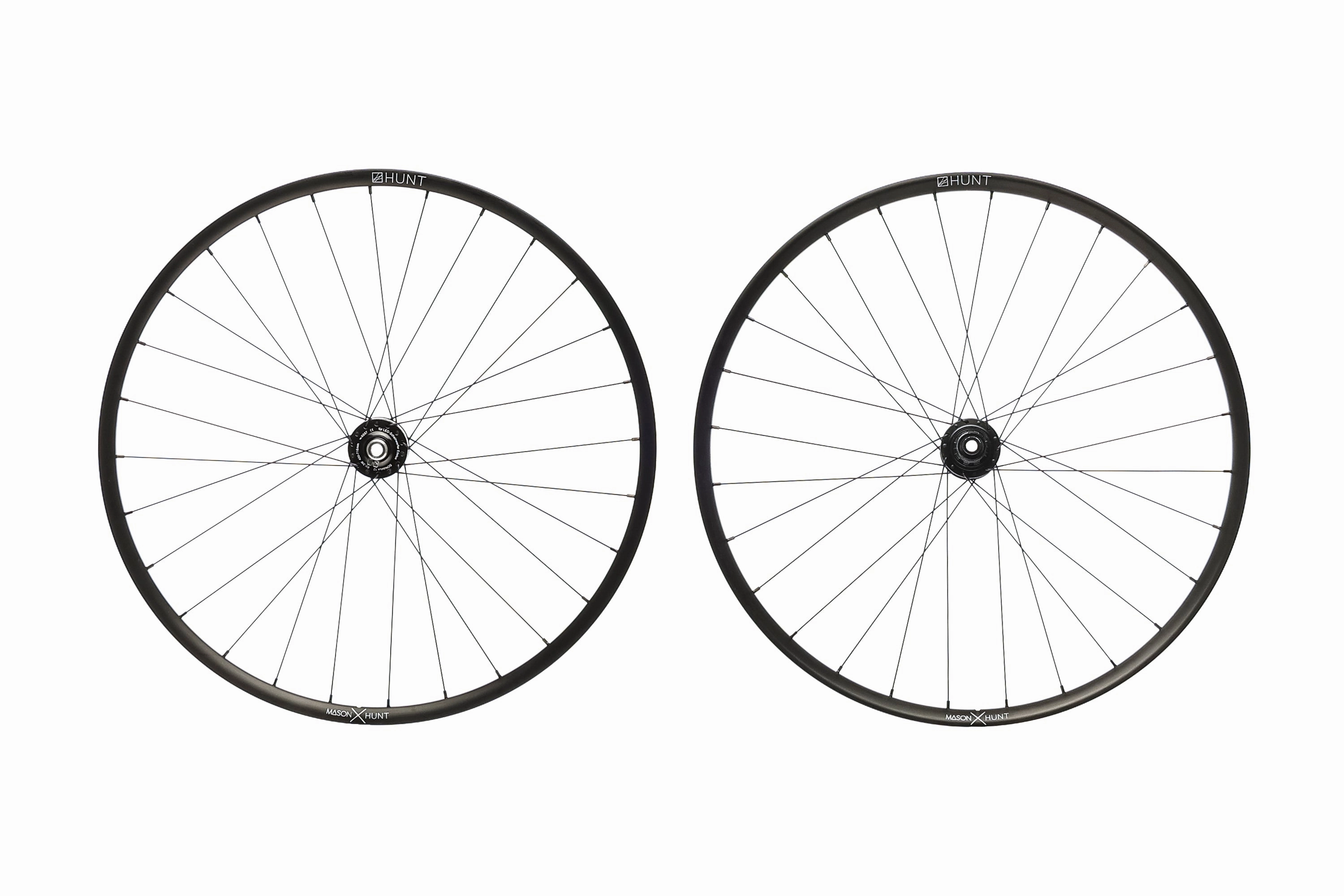 MASON x HUNT 650B Adventure Dynamo Aluminum Tubeless Wheelset
