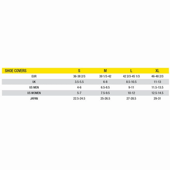 Mavic CXR Ultimate shoecover - Black Yellow