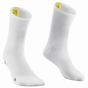 Mavic Essential Mid socks - White yellow