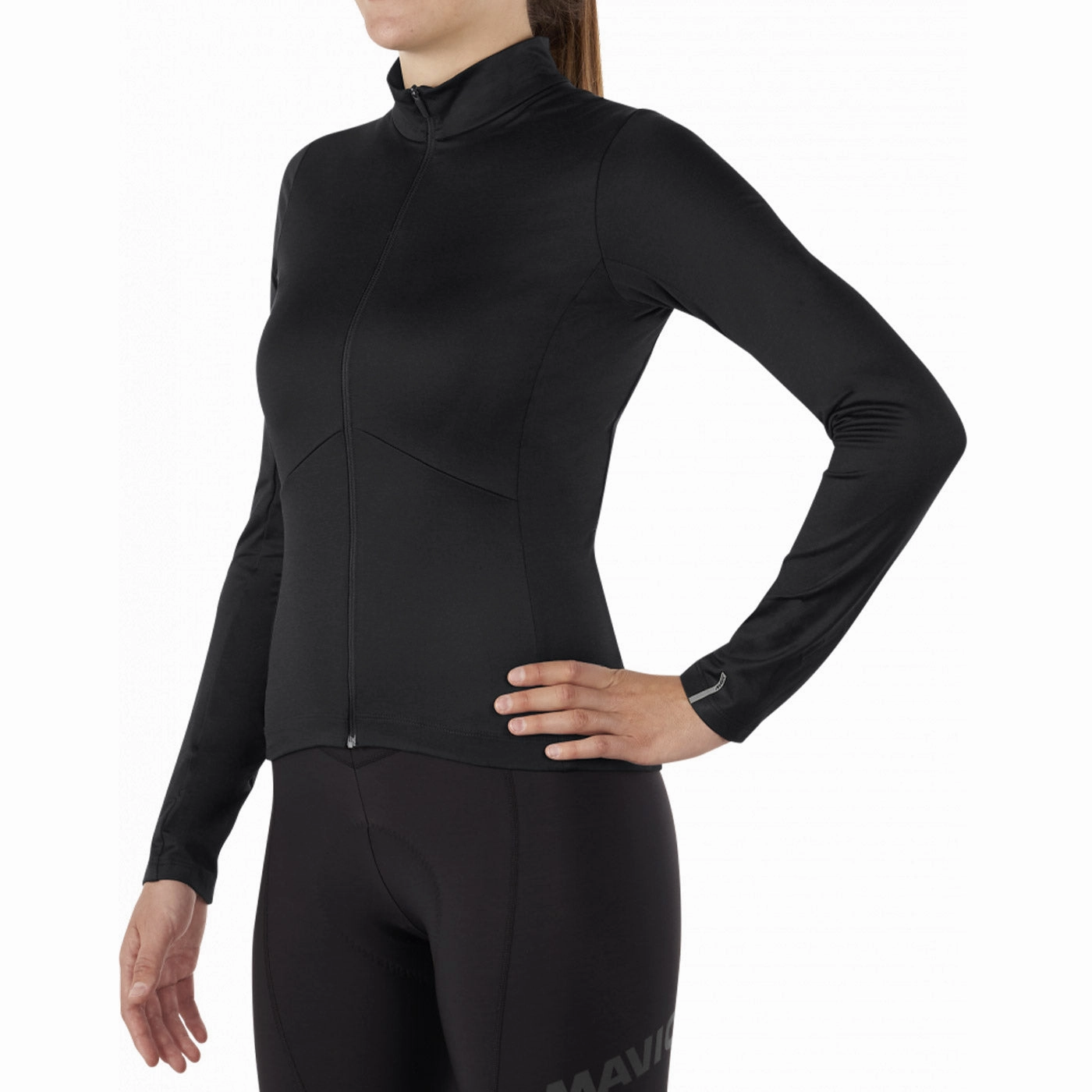 Mavic Sequence Thermo woman long sleeves jersey - Black