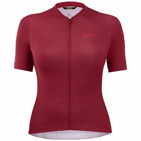 Mavic Sequence Woman Jersey - Red