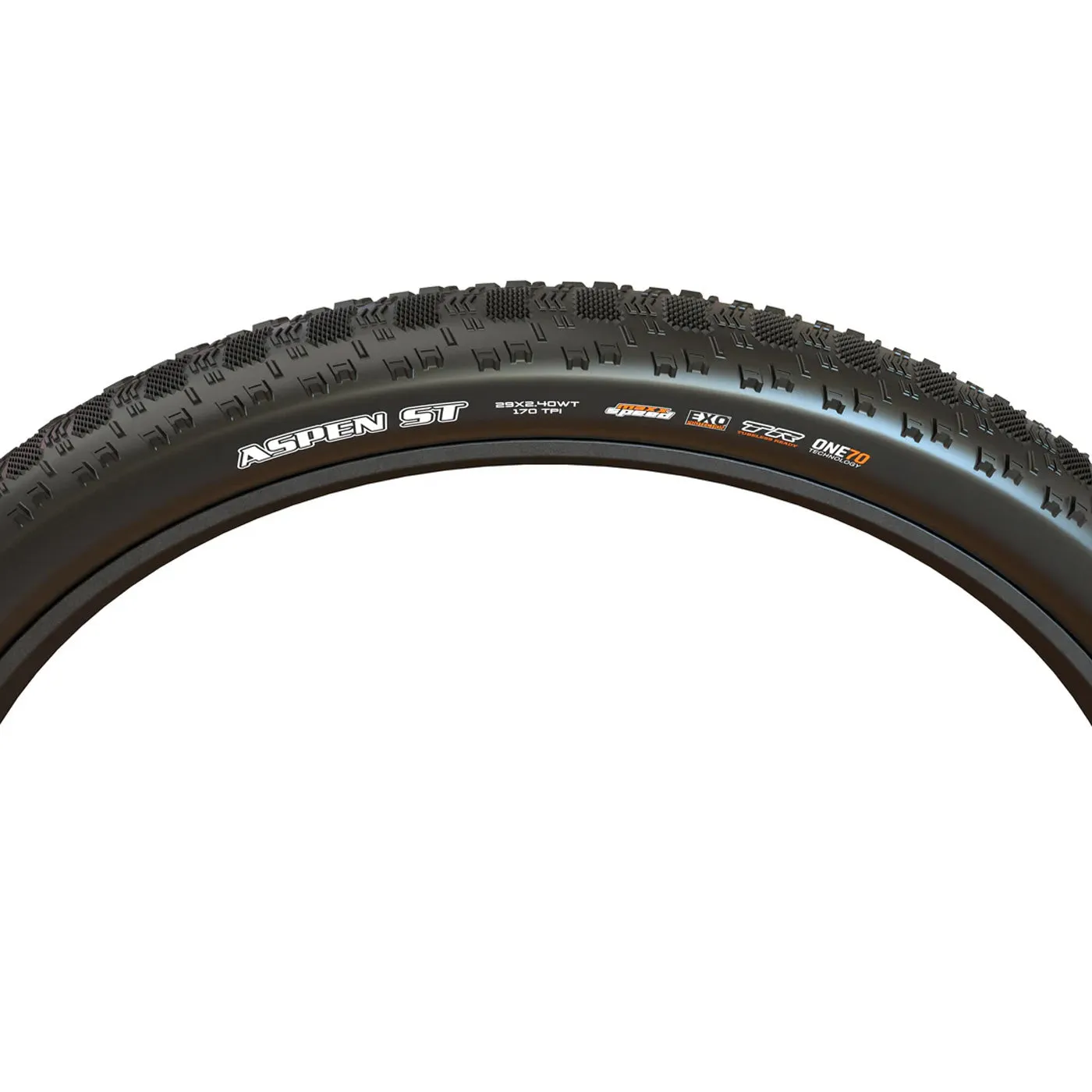 Maxxis Aspen ST EXO TR 170TPI tire - 29 x 2.40 - Black