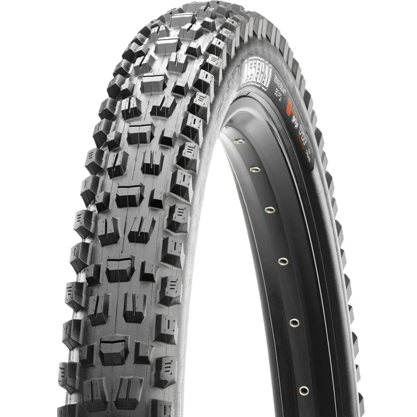 Maxxis Assegai TR DH casing 60x2TPI folding tire 3C Maxxgrip E50 - 29 x 2.50WT - Black
