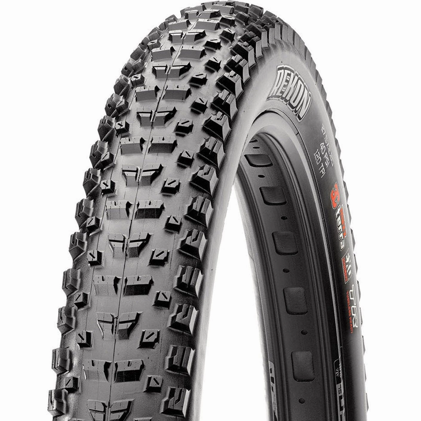 Maxxis Rekon EXO TR 60TPI Folding 3C MaxxTerra tire - 29 x 2.40WT - Black