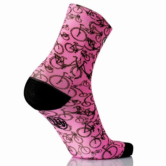 MBwear Fun Bike Socks - Pink