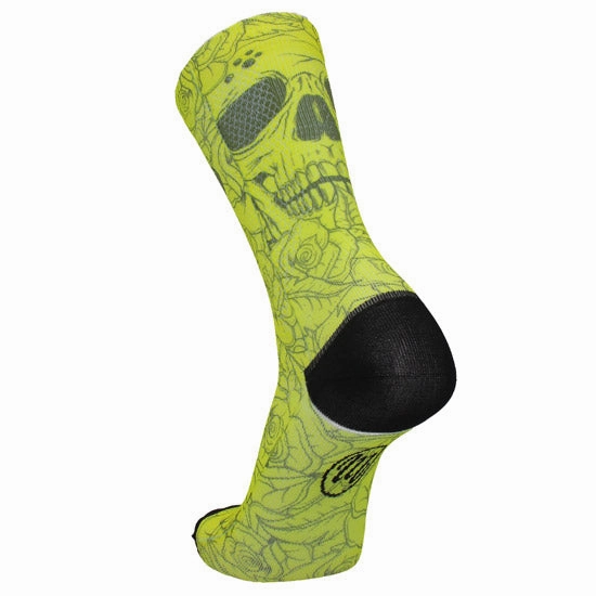 MBwear Fun socks - Yellow Skull