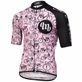 MbWear Granfondo jersey - Bike Pink